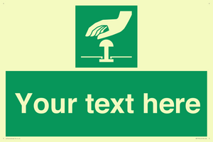 Custom Safe condition: Emergency stop button